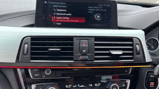 BMW iDrive screen visual clue for NBT-style systems