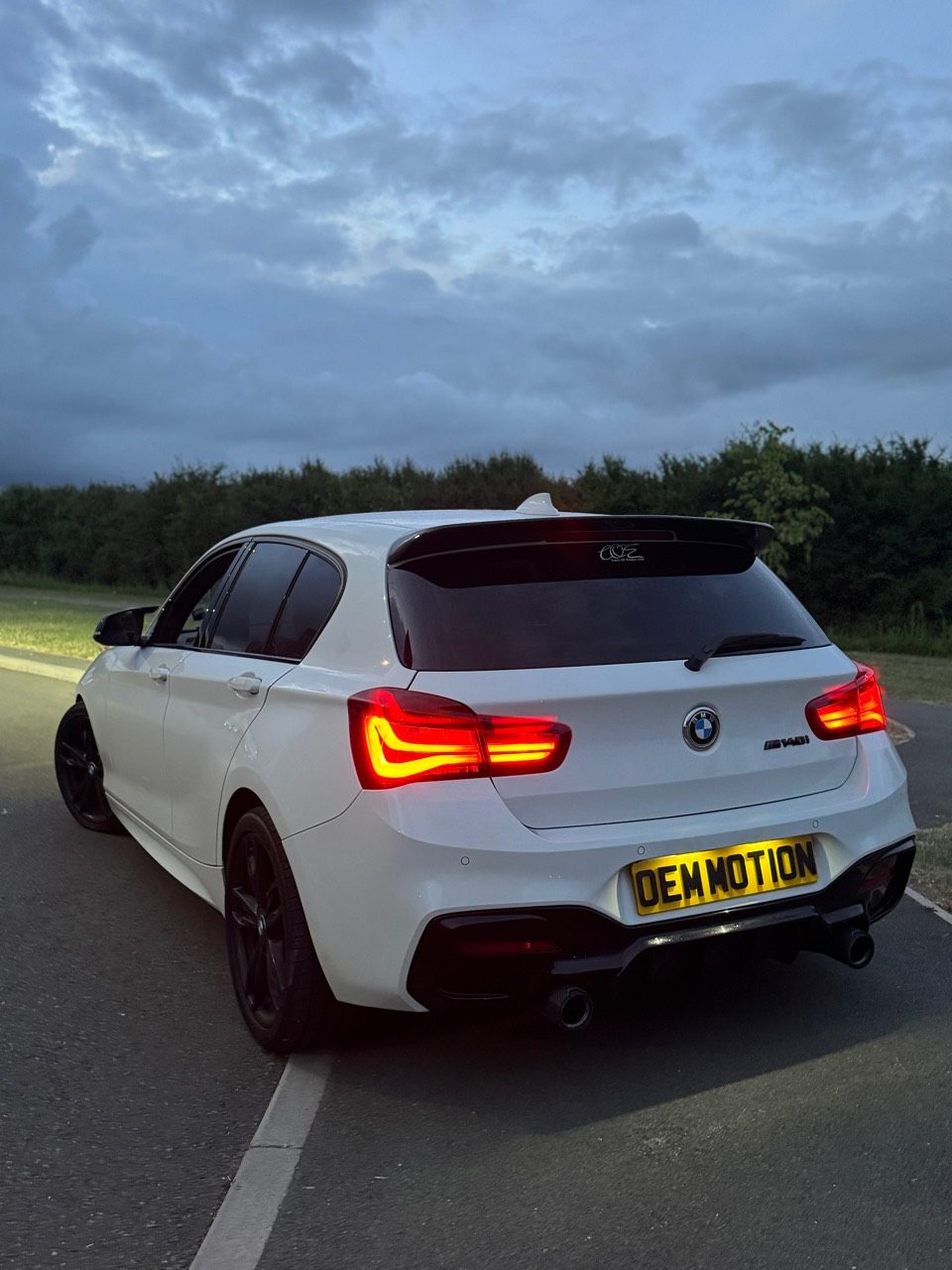BMW M140i Stage 2 exterior before CarPlay coding